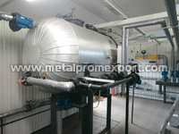Deaerator in gas boiler of capacity of 2 tons of steam per hour